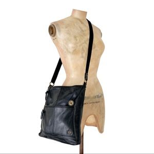The Sak | black leather crossbody